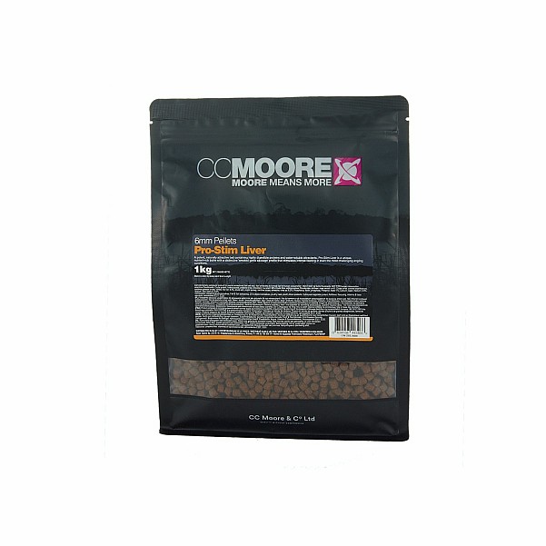 CcMoore Pro-Stim Liver Pelletsрозмір 6mm/1kg - MPN: 90900 - EAN: 634158443466