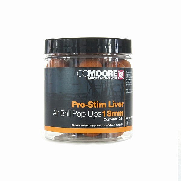 CCMoore Pro-Stim Liver Air Ball Pop Upssize 18mm - MPN: 90600 - EAN: 634158434150