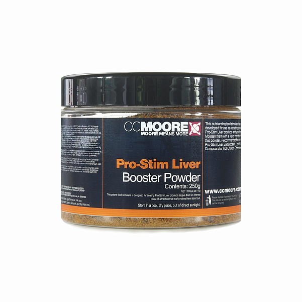 CCMoore Pro-Stim Liver Bait Booster Powderpackaging 250g - MPN: 90462 - EAN: 634158443572