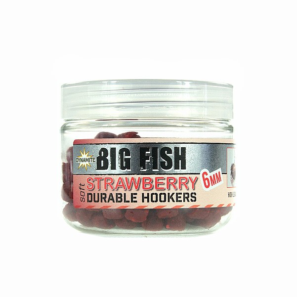 DynamiteBaits Big Fish Strawberry Durable Hook Pelletssize 6mm - MPN: DY1663 - EAN: 5031745226849