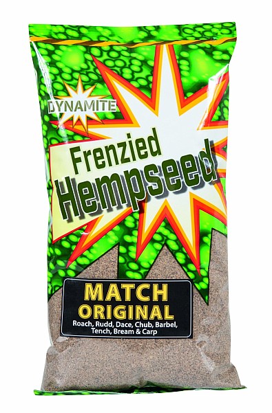 DynamiteBaits Frenzied Hempseed Match Original Groundbaitopakowanie 1kg - MPN: DY450 - EAN: 5031745105724