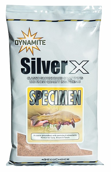 DynamiteBaits Silver X Specimen Groundbait opakowanie 900g - MPN: SX525 - EAN: 5031745105694