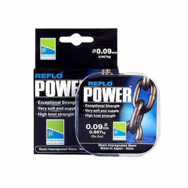 Preston Innovations Reflo Powertype 0.15mm/2.683kg/5lb 14oz - MPN: P0270010 - EAN: 5055977464381