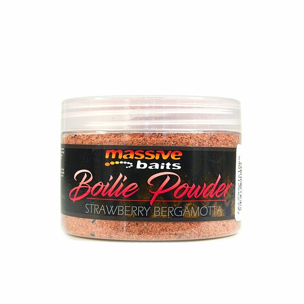 MassiveBaits Boilie Powder - Strawberry Bergamottaopakowanie 150g - MPN: BPO006 - EAN: 5901912662797