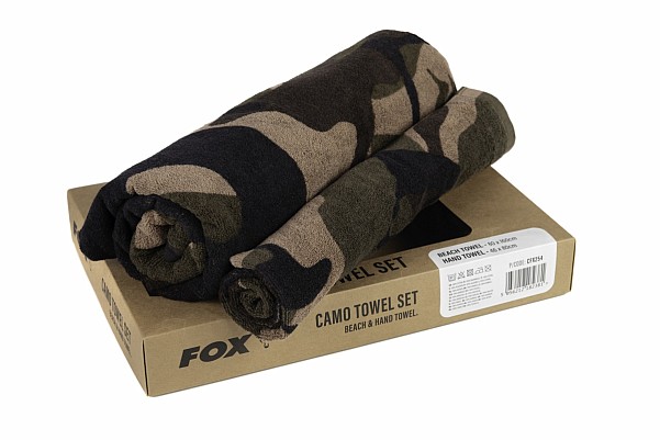 Fox CAMO Beach and Hand Towel Box Set - MPN: CFX254 - EAN: 5056212182381