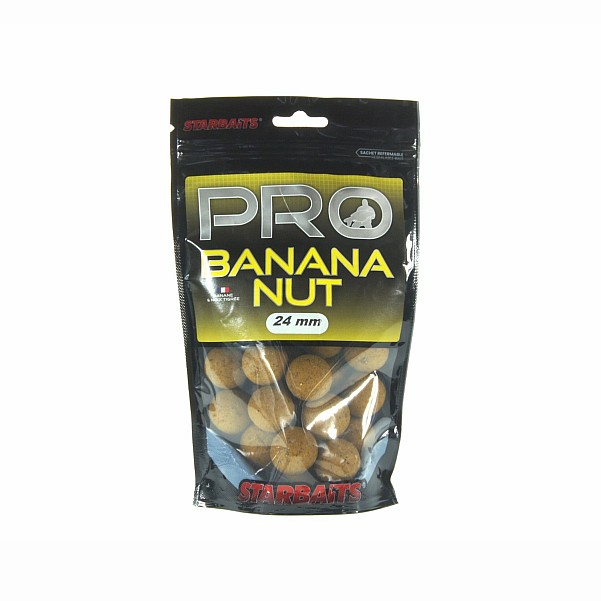 Starbaits Probiotic Banana Nut Boiliessize 24 mm / 0,2kg - MPN: 63084 - EAN: 3297830630843