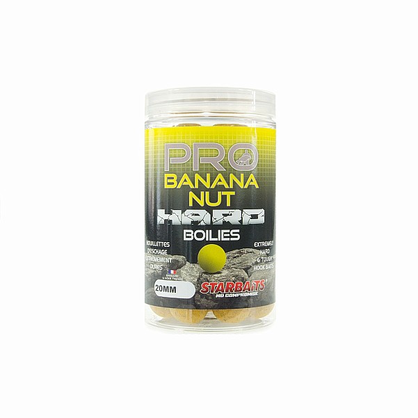 Starbaits Probiotic Banana Nut Hard BoiliesGröße 20mm - MPN: 84290 - EAN: 3297830842901