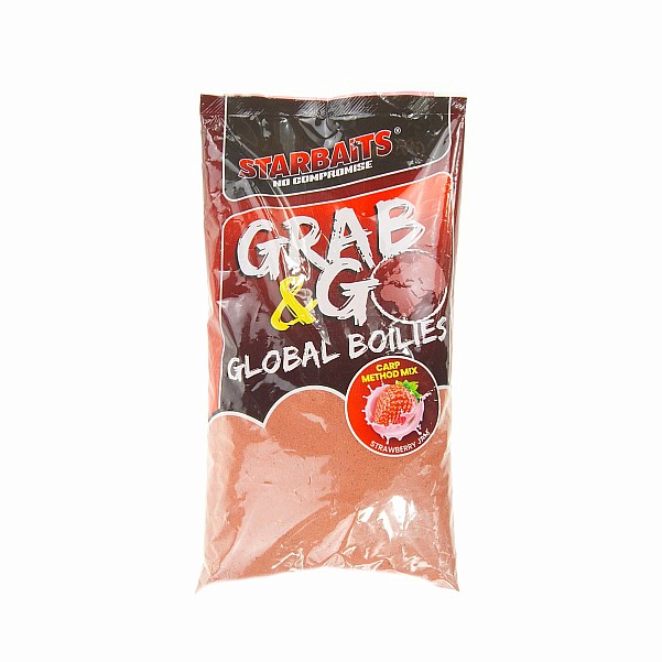 Starbaits Grab&Go Global Strawberry Jam Method Groundbaitpakavimas 1,8kg - MPN: 61720 - EAN: 3297830617202