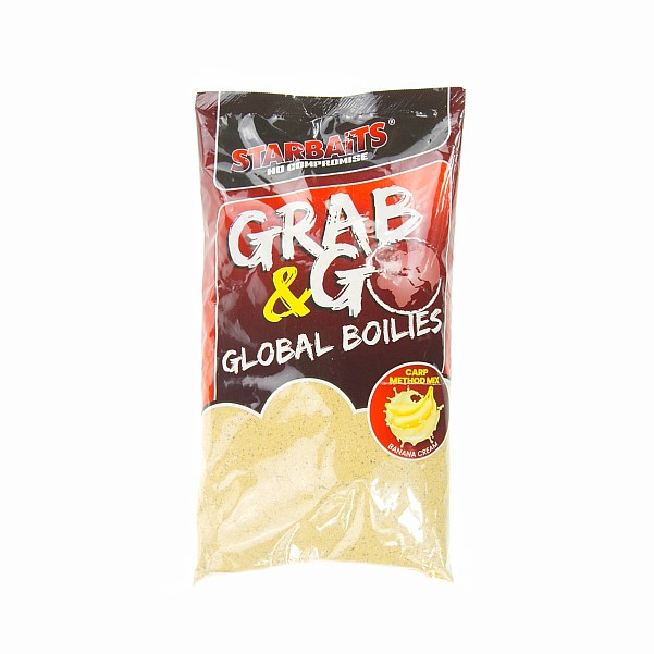 Starbaits Grab&Go Global Banana Cream Method Groundbait opakowanie 1,8kg - MPN: 61724 - EAN: 3297830617240