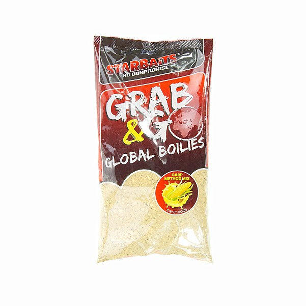 Starbaits Grab&Go Global Sweet Corn Method Groundbait pakavimas 1,8kg - MPN: 61727 - EAN: 3297830617271