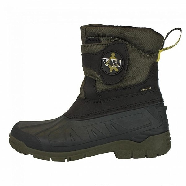 Vass Fleece Lined Boot with Strap (Black & Green)taille 39 (UK 6) - MPN: VS150-50/82/39