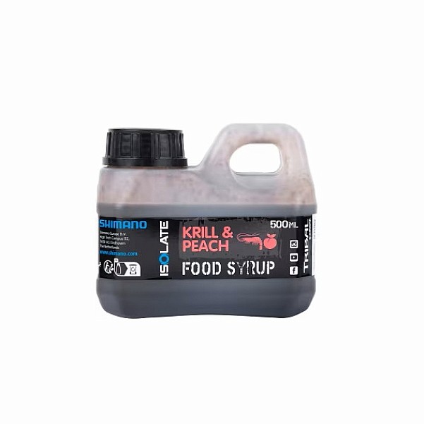 Shimano Tribal Food Syrup Isolate - Krill Peachconfezione 500ml - MPN: ISOKPLA500 - EAN: 8717009887168