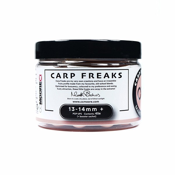 CcMoore Carp Freaks Pop Ups - Pink - SHORT EXPIRY DATEsize 13/14 mm - EAN: 200000083182