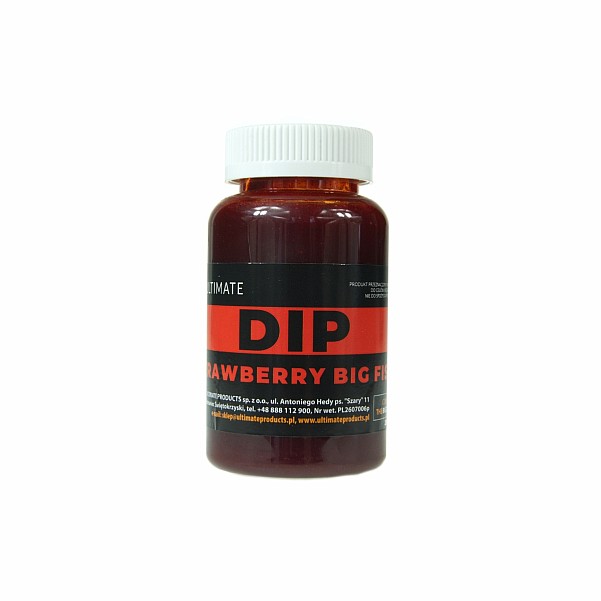 UltimateProducts Top Range Dip - Strawberry Big Fishpackaging 250ml - EAN: 5903855434318