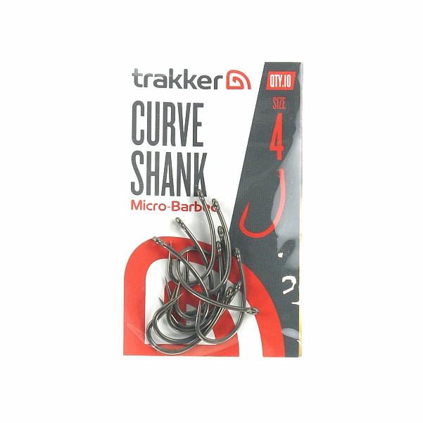 Trakker Curve Shank Hooks Micro Barbedsize 4 - MPN: 227109 - EAN: 5056618302826