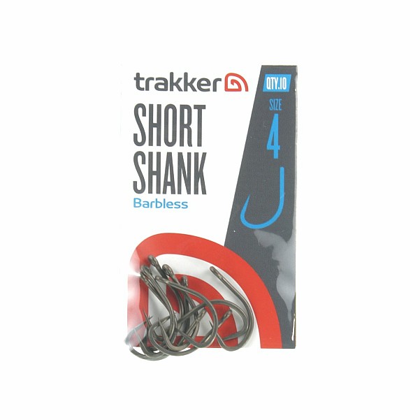 Trakker Short Shank Hooks Barblesssize 4 - MPN: 227137 - EAN: 5056618303007