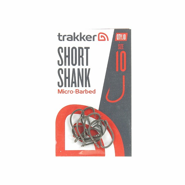 Trakker Short Shank Hooks Micro Barbedsize 10 - MPN: 227147 - EAN: 5056618303083