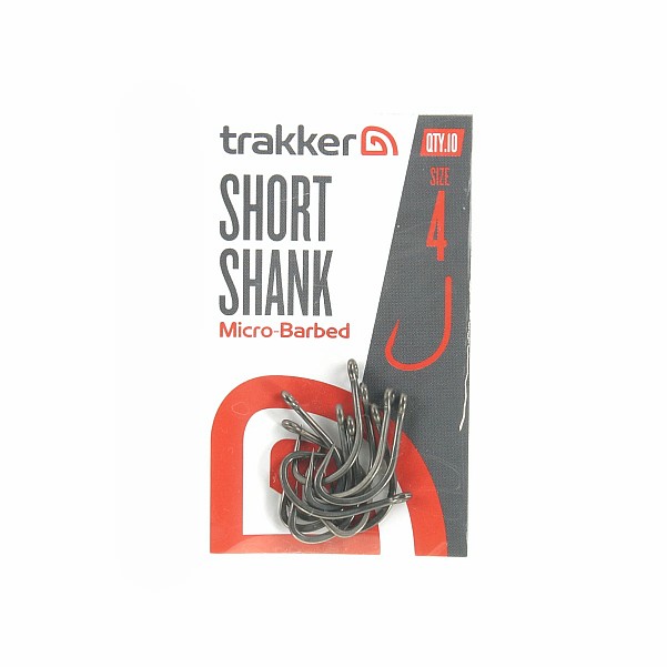 Trakker Short Shank Hooks Micro Barbedsize 4 - MPN: 227144 - EAN: 5056618303052