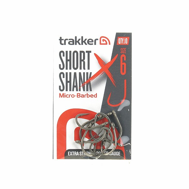 Trakker Short Shank XS Hooks Micro Barbedrozmiar 6 - MPN: 227152 - EAN: 5056618303113