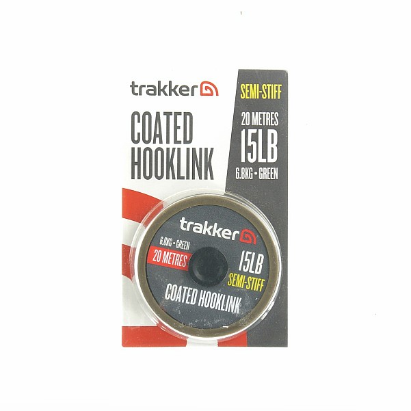 Trakker Semi Stiff Coated Hooklink model 15lb (6.8kg) / 20m - MPN: 227408 - EAN: 5056618303472