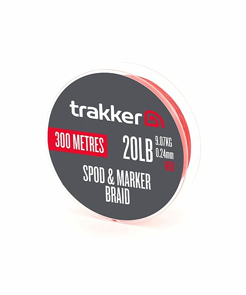 Trakker Spod Marker Braidmodello 0.29mm (20lb) / 9.07kg / 300m / Red - MPN: 228501 - EAN: 5056618304820