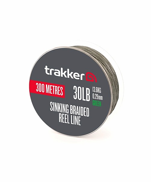 Trakker Sinking Braid Reel Linemodell 0.29mm (30lb) / 13.6kg / 300m - MPN: 228510 - EAN: 5056618304844