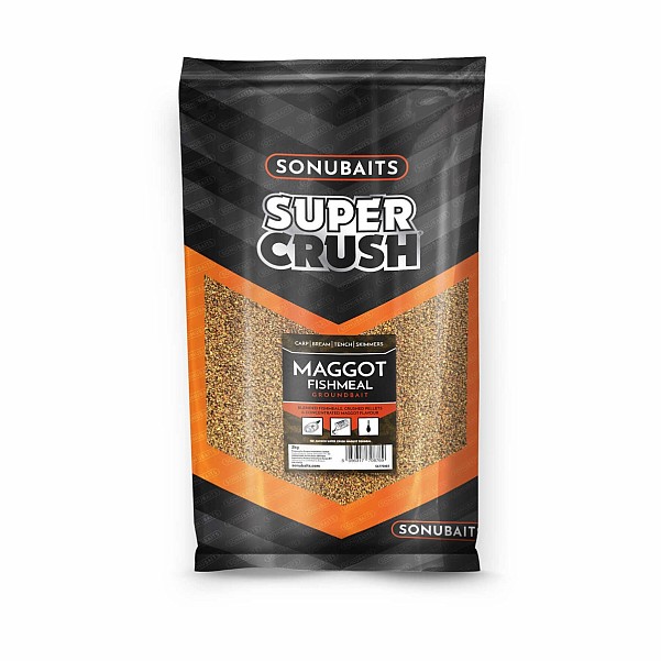 Sonubaits Supercrush Groundbait - Maggot Fishmealpackaging 2kg - MPN: S1770003 - EAN: 5056317708769