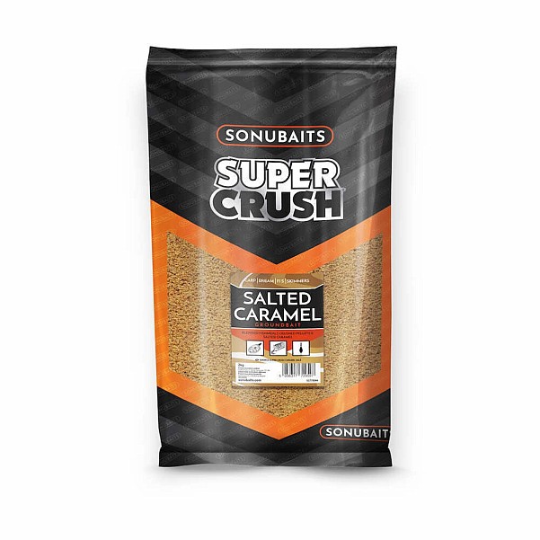 Sonubaits Supercrush Groundbait - Salted Caramelopakowanie 2kg - MPN: S1770044 - EAN: 5056317729597