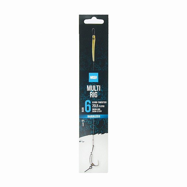 Nash Multi Rig (Barbless) dydis 6 (barbless) - MPN: T6453 - EAN: 5055108964537