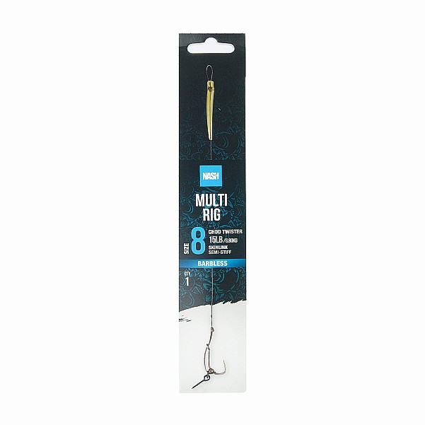 Nash Multi Rig (Barbless) taille 8 (barbless) - MPN: T6454 - EAN: 5055108964544