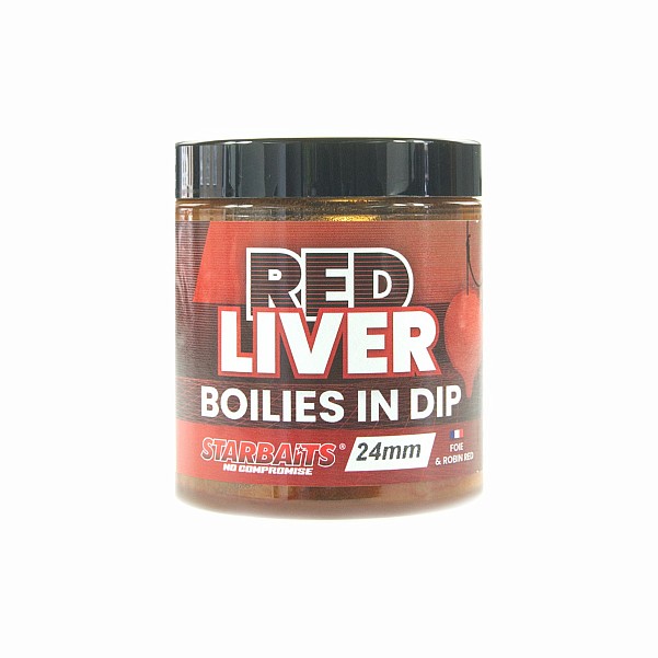 Starbaits PC Boilies in Dip - Red Liversize 24mm - MPN: 62739 - EAN: 3297830627393