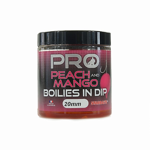 Starbaits Probiotic Boilies in Dip Peach Mangovelikost 20mm - MPN: 62740 - EAN: 200000088774