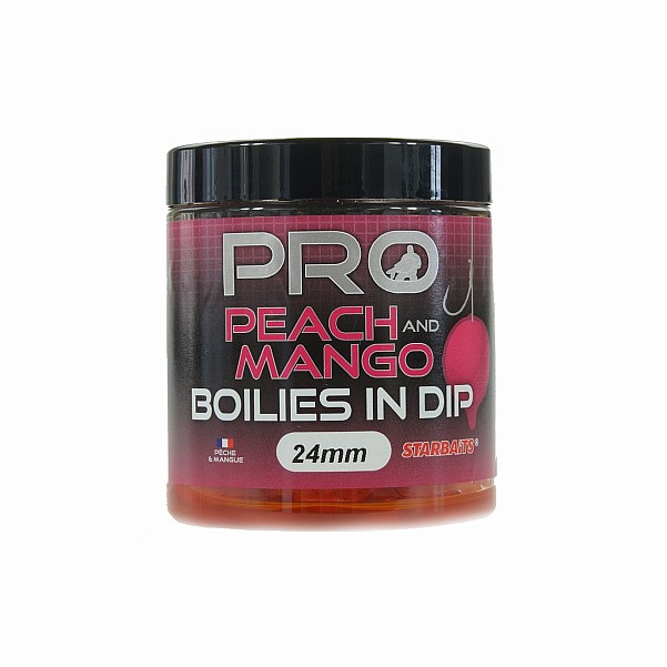 Starbaits Probiotic Boilies in Dip Peach Mangoméret 24mm - MPN: 62741