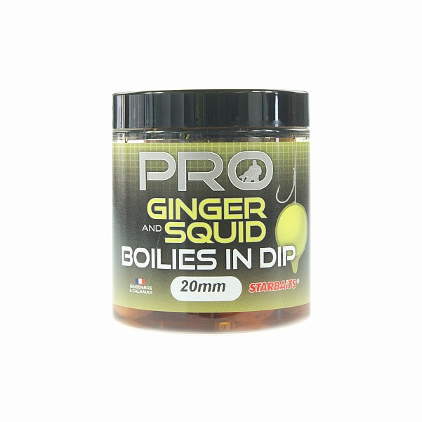 Starbaits Probiotic Boilies in Dip - Ginger Squidvelikost 20mm - MPN: 62742 - EAN: 3297830627423