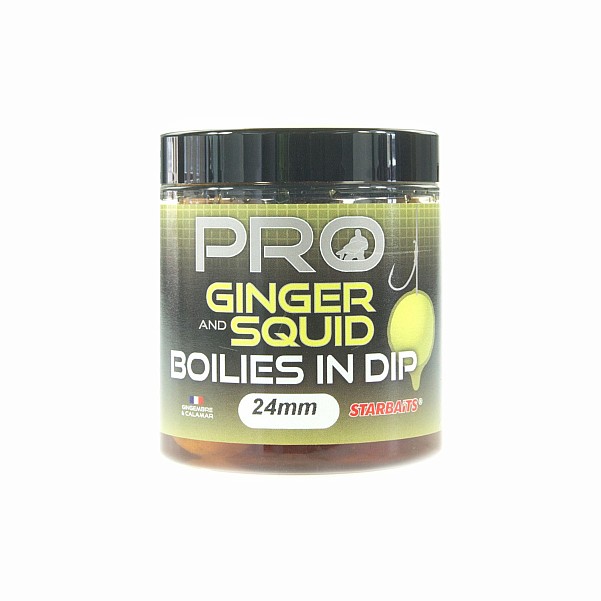 Starbaits Probiotic Boilies in Dip - Ginger Squiddydis 24mm - MPN: 62743 - EAN: 3297830627430