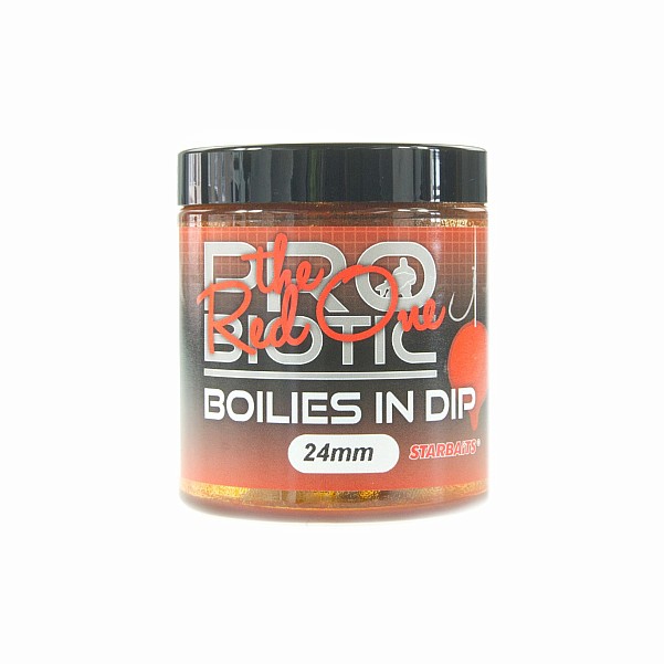 Starbaits Probiotic Boilies in Dip - Red OneGröße 24mm - MPN: 62745 - EAN: 3297830627454