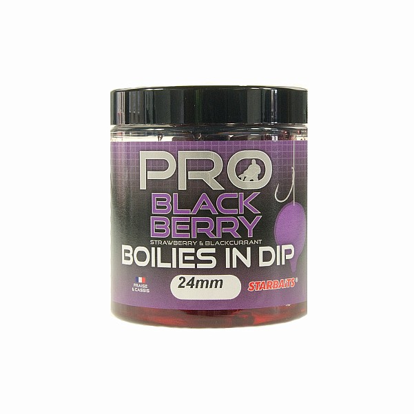 Starbaits Probiotic Boilies in Dip - Blackberrytaille 24mm - MPN: 62749 - EAN: 3297830627492