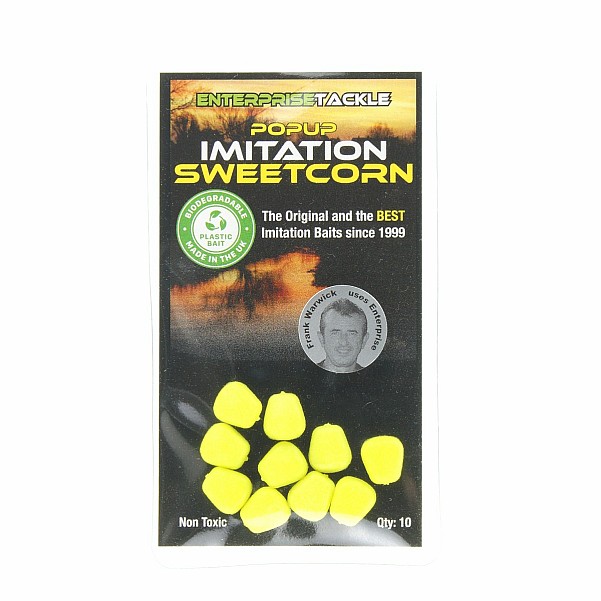 EnterpriseTackle Pop Up SweetCorn Fluorokolor yellow - żółty - MPN: ET13FY - EAN: 702811669642