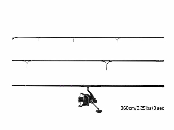 Delphin CORSAR Carp SetSatz 12ft (3 sec.) + 8000 - MPN: 101004208 - EAN: 8586018511551