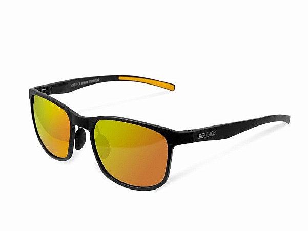 Delphin SG BLACK Polarized Sunglasses Orange Lenses - MPN: 920121290 - EAN: 8586018461351