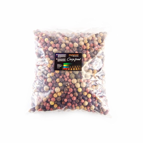 MassiveBaits Vario Mixed Boilies - Fish - EMBALLAGE ENDOMMAGÉemballage 14-18-24 / 10kg / sac - EAN: 200000084776