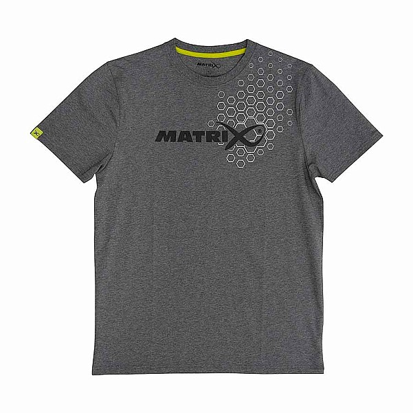 Matrix Hex Print T-Shirt - Greyrozmiar S - MPN: GPR375 - EAN: 5056212187713