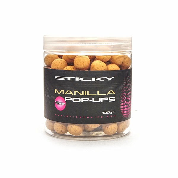 StickyBaits Pop Ups - Manilla  - MEGSÉRÜLT FEDÉLméret 12 mm - EAN: 200000084998