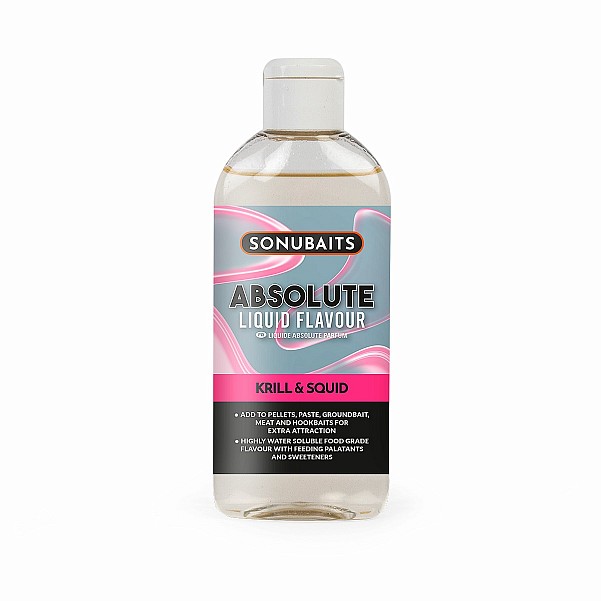 Sonubaits Absolute Liquid Flavour - Krill & Squidopakowanie 200ml - MPN: S1850066 - EAN: 5056317724943