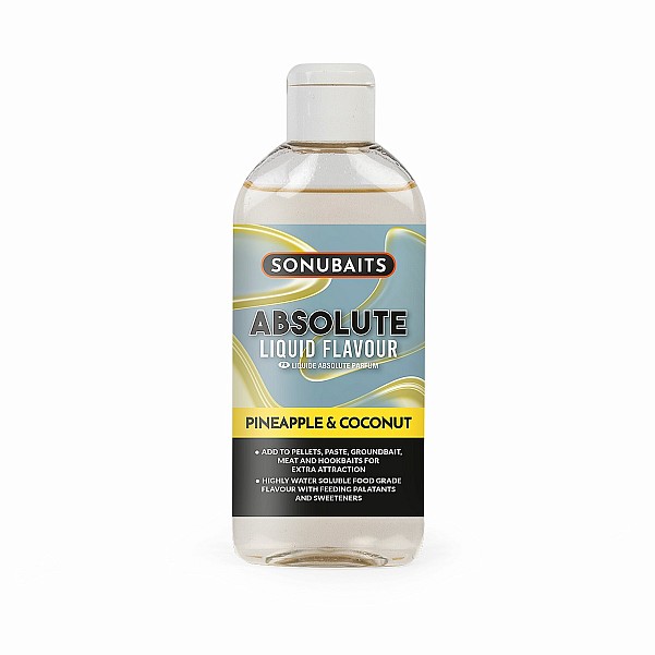 Sonubaits Absolute Liquid Flavour - Pineapple & Coconutopakowanie 200ml - MPN: S1850068 - EAN: 5056317724967