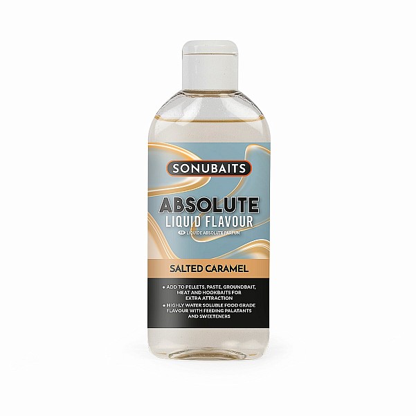 Sonubaits Absolute Liquid Flavour - Salted Caramelpackaging 200ml - MPN: S1850083 - EAN: 5056317729733