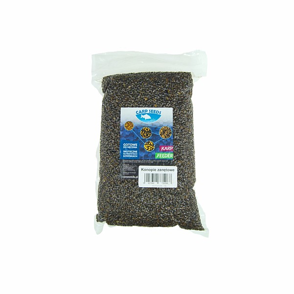 Carp Seeds - Canapa - Naturale - CONFEZIONE LEGGERMENTE DANNEGGIATA.confezione 1kg - EAN: 200000085469