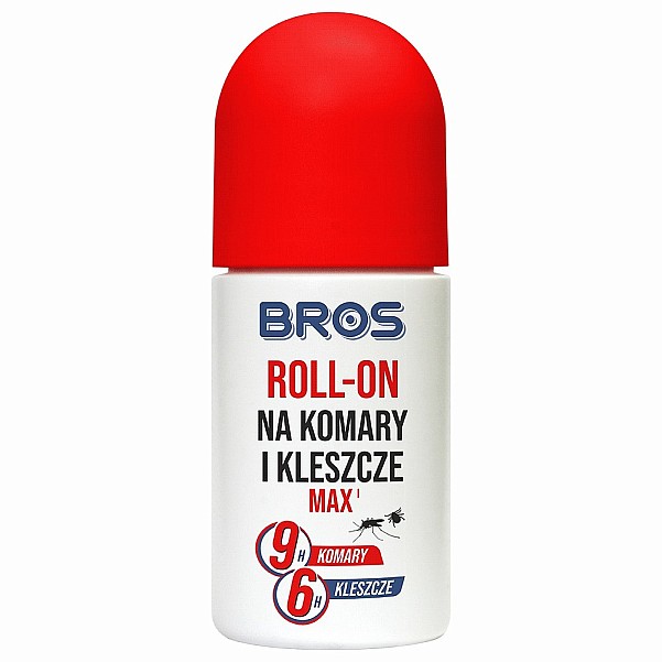 BROS  - Roll-On na Komary i Kleszcze MAX (25% DEET)opakowanie 50ml - MPN: 1841 - EAN: 5904517269873