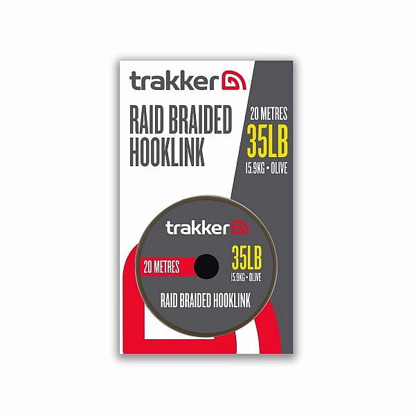 Trakker Raid Braided Hooklinkversione 35lb (15.9kg) / 20m - MPN: 227427 - EAN: 5056618309009