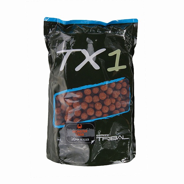 Shimano Tribal TX1 Boilies - Monster Crab - 5 kg misurare 20 mm / 5kg - MPN: TX1MCB205000 - EAN: 8717009880688